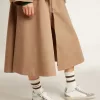 Mid Star da donna in nappa e pelle scamosciata con stella in pelle metallizzata marrone chiaro Mid Star da donna in nappa e pelle scamosciata con stella in pelle metallizzata marrone chiaro