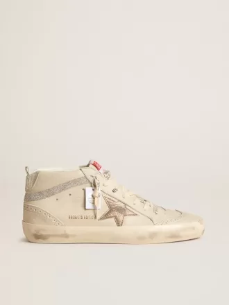 Mid Star LTD da donna con stella in pelle bronzo e flash in cristallo Swarovski