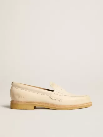 Mocassino Jerry in pelle color burro