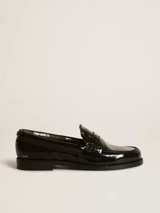 Mocassino Jerry in vernice nera