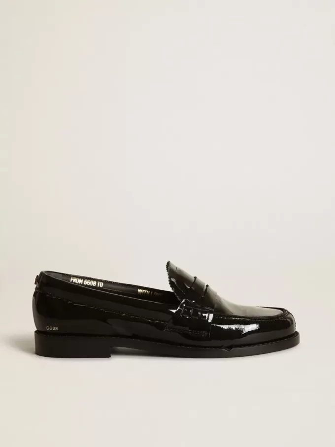 Mocassino Jerry in vernice nera