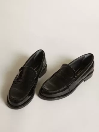Mocassino Jerry in vernice nera