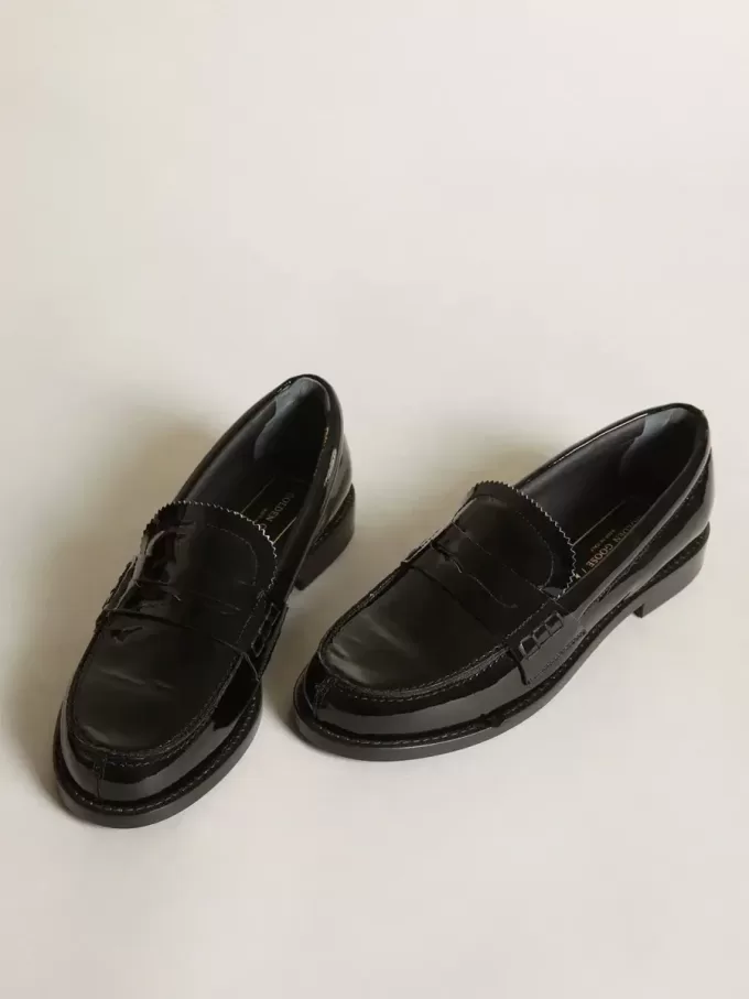 Mocassino Jerry in vernice nera