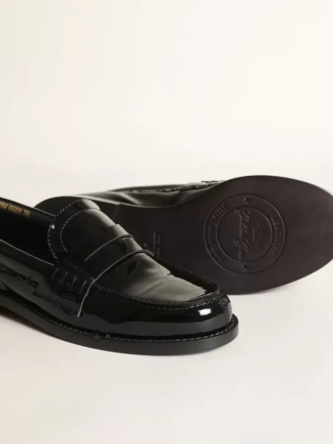 Mocassino Jerry in vernice nera