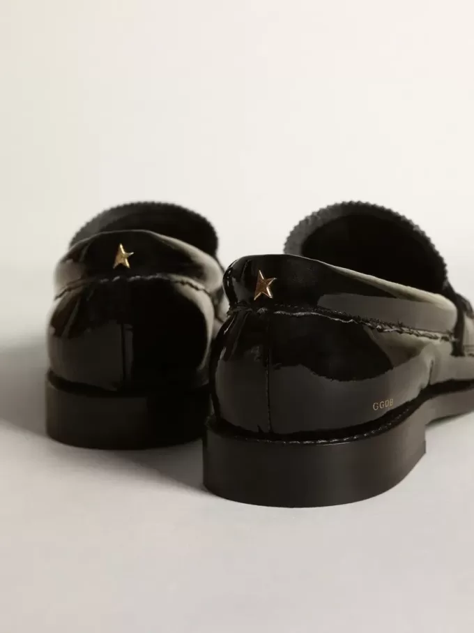 Mocassino Jerry in vernice nera