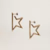 Orecchini pendenti da donna Star color oro antico Orecchini pendenti da donna Star color oro antico