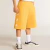 Pantaloncini da bambino giallo senape