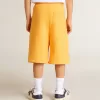Pantaloncini da bambino giallo senape