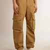 Pantaloni cargo beige kaki Pantaloni cargo beige kaki