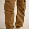 Pantaloni cargo beige kaki Pantaloni cargo beige kaki