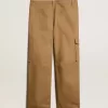 Pantaloni cargo beige kaki Pantaloni cargo beige kaki