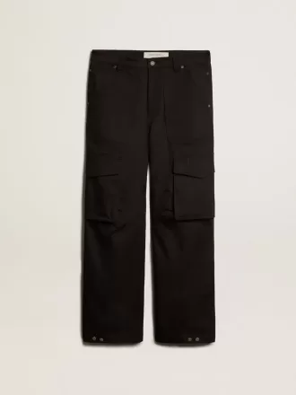 Pantaloni cargo neri