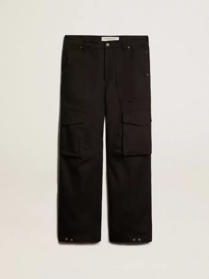 Pantaloni cargo neri Pantaloni cargo neri