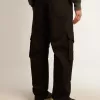 Pantaloni cargo neri Pantaloni cargo neri