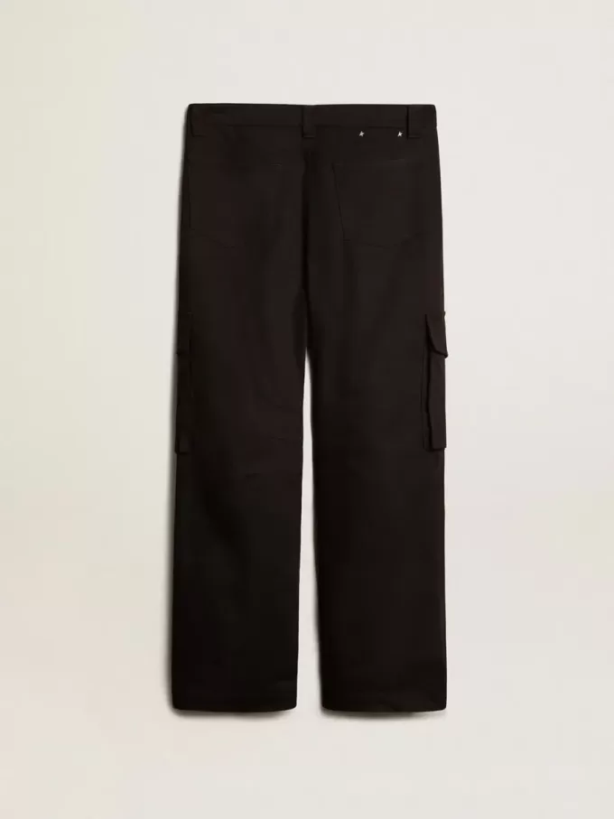 Pantaloni cargo neri Pantaloni cargo neri