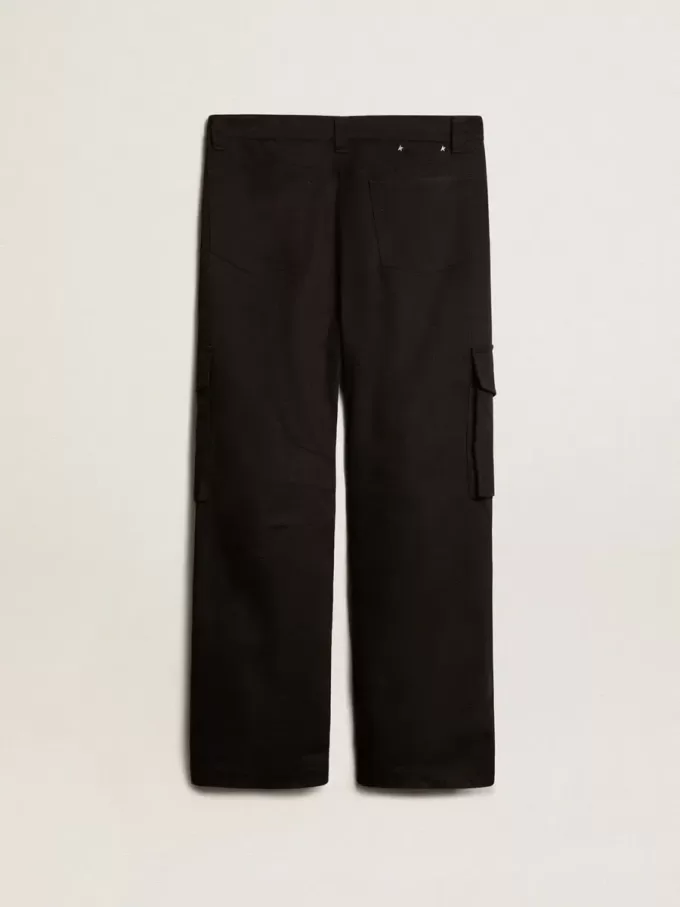 Pantaloni cargo neri Pantaloni cargo neri