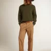 Pantaloni chino beige kaki Golden Collection Pantaloni chino beige kaki Golden Collection