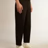 Pantaloni chino da uomo in cotone nero Pantaloni chino da uomo in cotone nero
