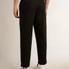 Pantaloni chino da uomo in cotone nero Pantaloni chino da uomo in cotone nero