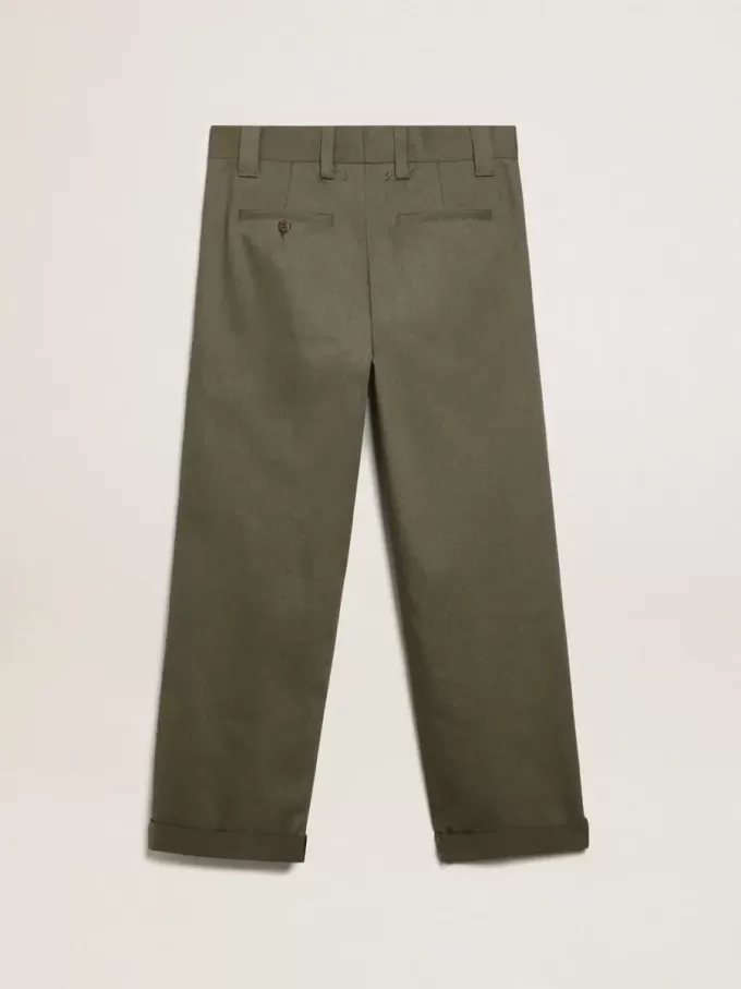 Pantaloni chino Golden Collection verde militare Pantaloni chino Golden Collection verde militare