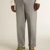 Pantaloni chino in cotone grigio Pantaloni chino in cotone grigio