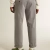 Pantaloni chino in cotone grigio Pantaloni chino in cotone grigio