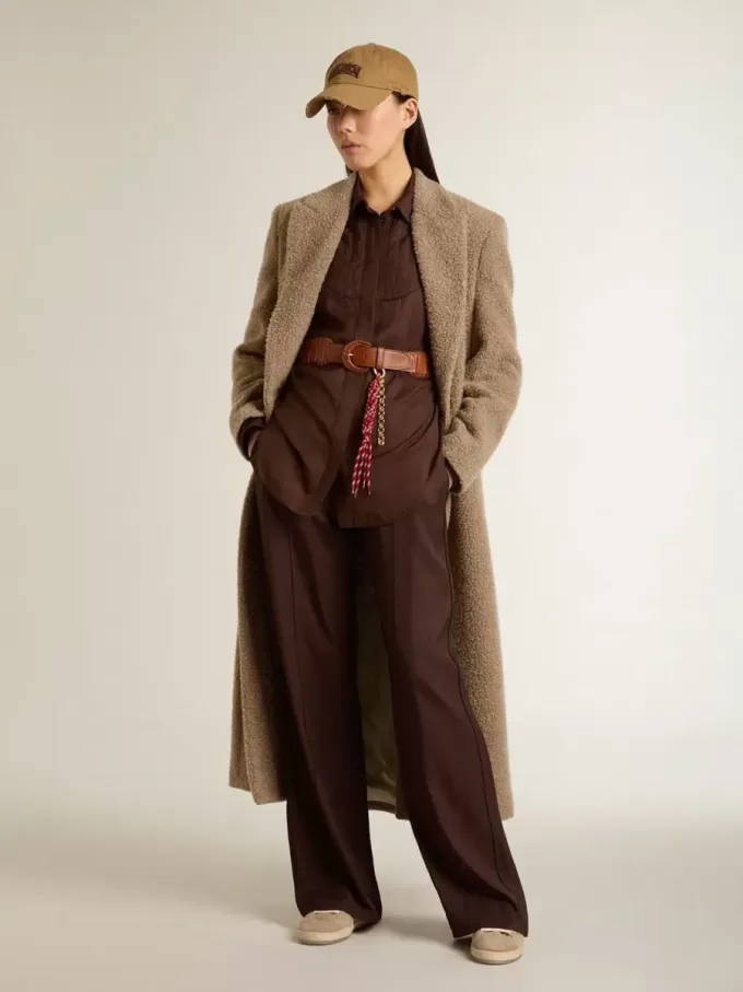 Pantaloni da jogging da donna marroni Pantaloni da jogging da donna marroni