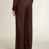 Pantaloni da jogging da donna marroni Pantaloni da jogging da donna marroni