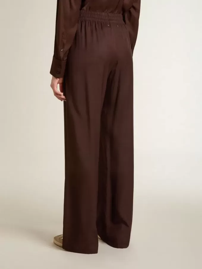 Pantaloni da jogging da donna marroni Pantaloni da jogging da donna marroni
