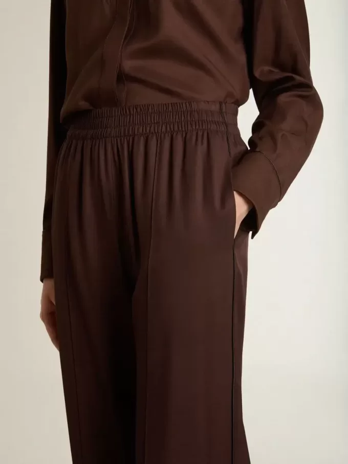 Pantaloni da jogging da donna marroni Pantaloni da jogging da donna marroni