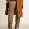 Pantaloni da uomo in cotone effetto consumato Pantaloni da uomo in cotone effetto consumato