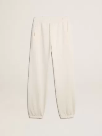 Pantaloni jogging bianchi