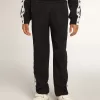 Pantaloni jogging blu scuro con striscia bianca e stelle a contrasto
