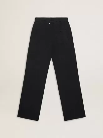 Pantaloni jogging da donna blu navy
