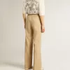 Pantaloni jogging da donna color sabbia Pantaloni jogging da donna color sabbia