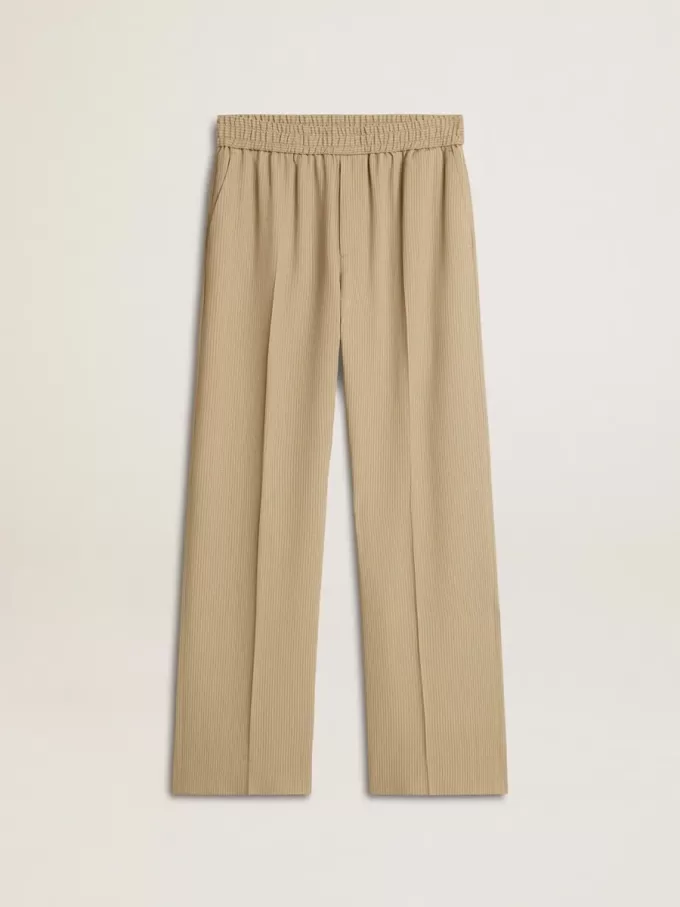 Pantaloni jogging da donna color travertino Pantaloni jogging da donna color travertino