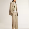 Pantaloni jogging da donna color travertino Pantaloni jogging da donna color travertino