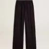 Pantaloni jogging da donna con spacco alla caviglia Pantaloni jogging da donna con spacco alla caviglia
