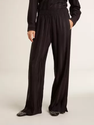 Pantaloni jogging da donna con spacco alla caviglia