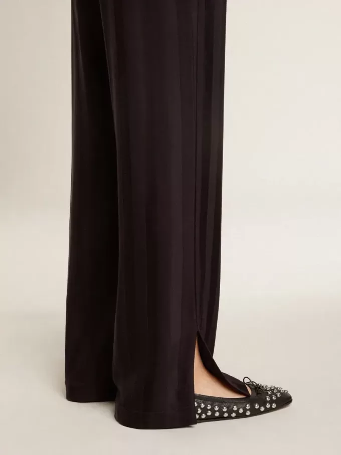 Pantaloni jogging da donna con spacco alla caviglia Pantaloni jogging da donna con spacco alla caviglia