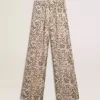 Pantaloni jogging da donna con stampa floreale Pantaloni jogging da donna con stampa floreale