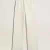 Pantaloni jogging da donna in cotone bianco Pantaloni jogging da donna in cotone bianco