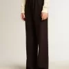 Pantaloni jogging da donna in viscosa neri Pantaloni jogging da donna in viscosa neri