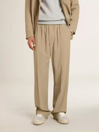 Pantaloni jogging da uomo color travertino Pantaloni jogging da uomo color travertino
