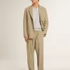 Pantaloni jogging da uomo color travertino