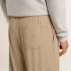 Pantaloni jogging da uomo color travertino