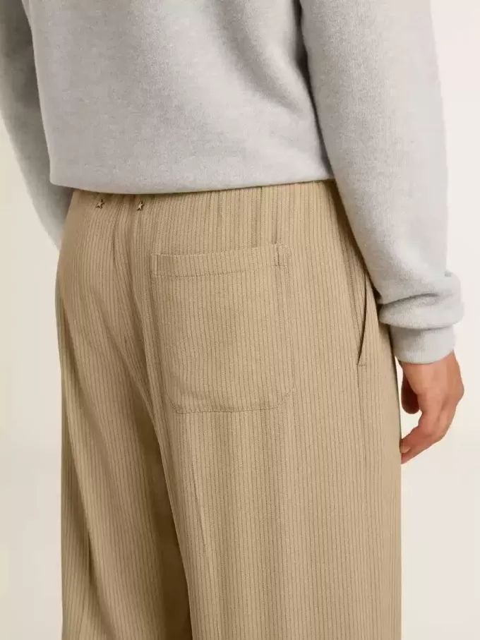 Pantaloni jogging da uomo color travertino