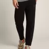 Pantaloni jogging da uomo neri con stella sul davanti Pantaloni jogging da uomo neri con stella sul davanti