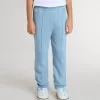 Pantaloni jogging stampati azzurri da bambino