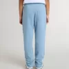 Pantaloni jogging stampati azzurri da bambino